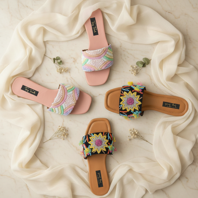 Women’s Handcrafted Slider Flats